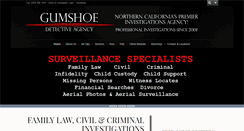 Desktop Screenshot of gumshoedetectiveagency.com